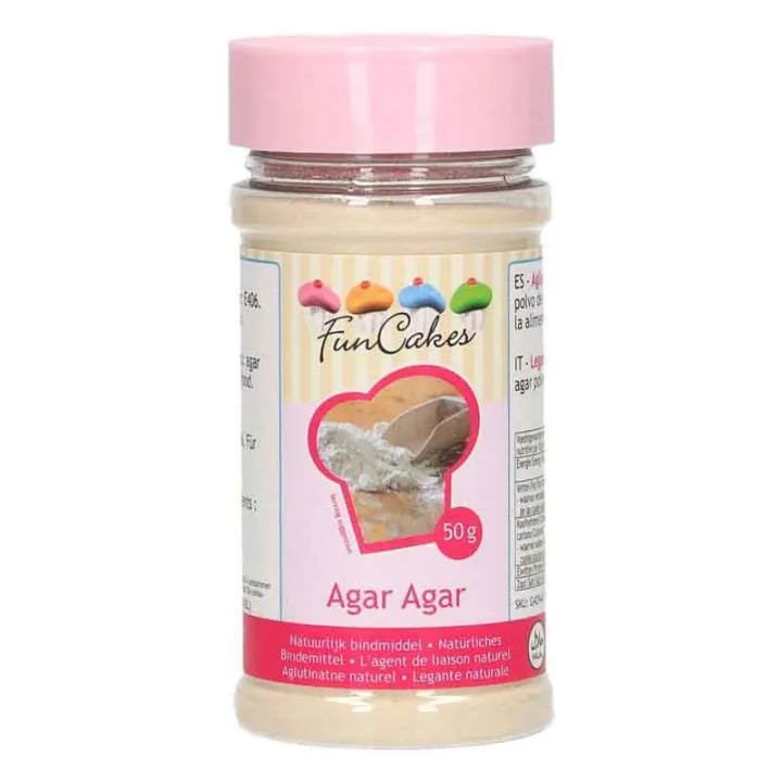 Agar Agar, 50 g pour des crèmes parfaites