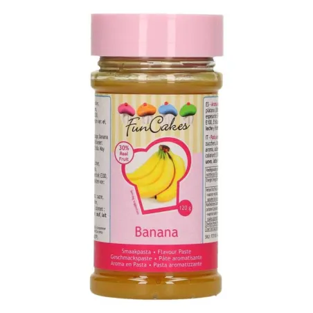 Pâte aromatique à la banane, 120 g pour de délicieux desserts