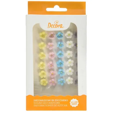 Sugar decoration flowers, small