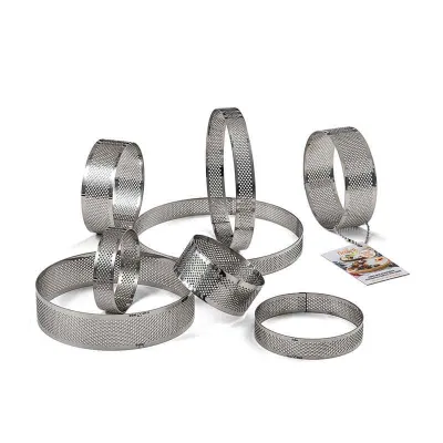 Tortenring Perforiert Ø 10 cm x 2 cm