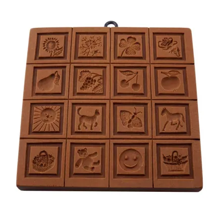 Springerle model small all-year motifs 106 x 106 mm for Tirggel