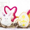 Cookie cutter set bunny head and Easter egg