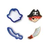 Set emporte-pièce pirate et sabre 2 pièces