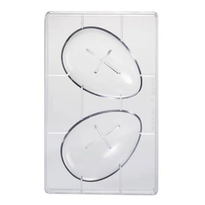Chocolate mold egg XL, 2 pieces
