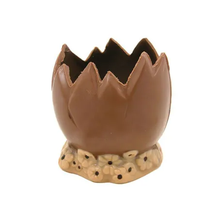 Chocolate mold open Easter egg, small for sweet chocolate figures