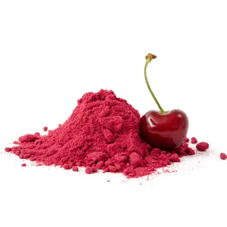 Cherry fruit powder is a natural alternative to fresh cherries.