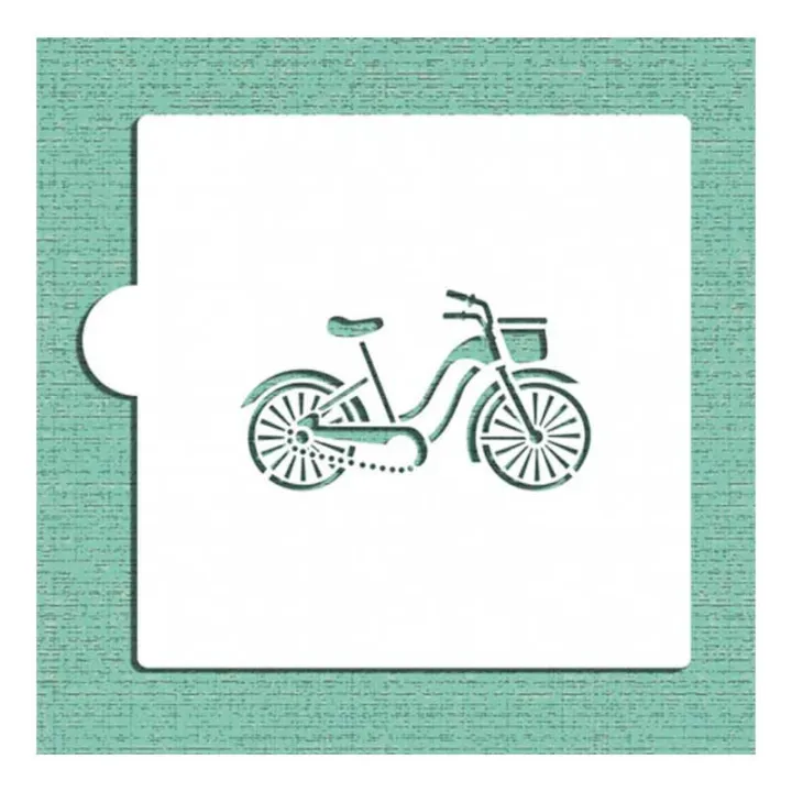 Stencil Fahrrad für coole Dekorationen