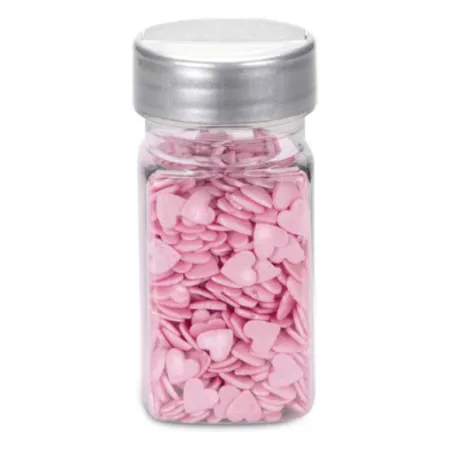 Sprinkle Decoration Hearts Pink, 50 g