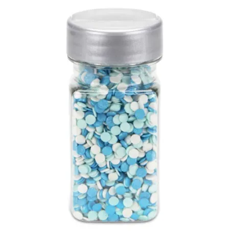 Scatter decor confetti blue 50 g for great decorations