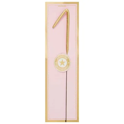 Cierge magique 1 or pour anniversaires, jubilés et autres occasions