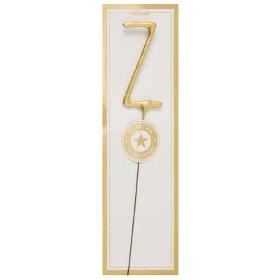 Wunderkerze Z Gold für Geburtstage, Jubiläen und andere Anlässe