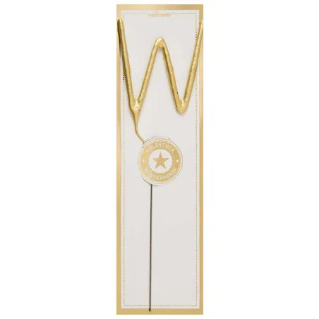 Sparkler W Gold per compleanni, anniversari e altre occasioni