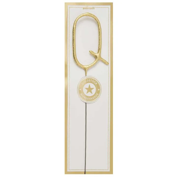 Sparkler Q Gold for birthdays, anniversaries and other occasions