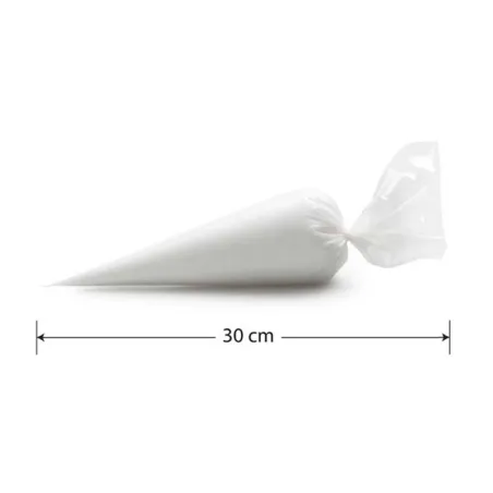 Poche à douille jetable laiteuse, 10 pièces