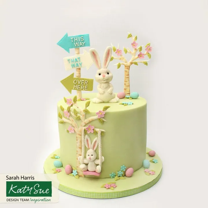 Gaufrage silicone lapin de Pâques