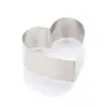 Cercle à tarte cœur Ø 14 cm x 5 cm pour les tartes de vos proches