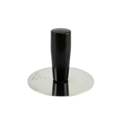 Stainless steel tamper Ø 8 cm