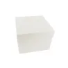 Boîte à gâteaux blanche 25.4 x 25.4 x 20 cm