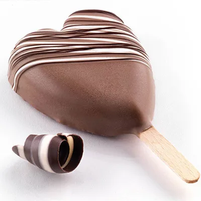 Glaceform Herzen 8 Stück für perfektes Eis am Stiel