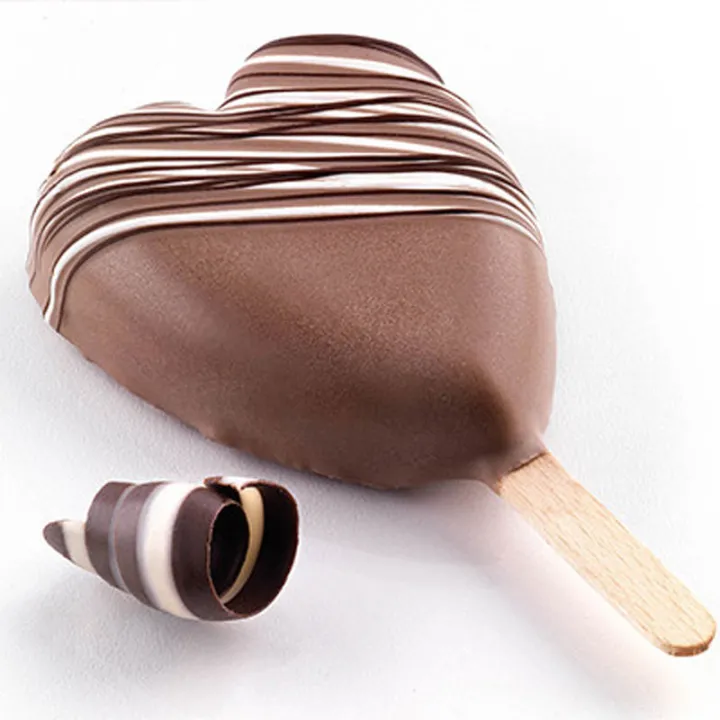 Moule à glace Coeurs 8 pièces pour des esquimaux parfaits