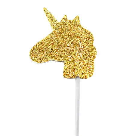 Cupcakes Topper unicorno, 12 pezzi