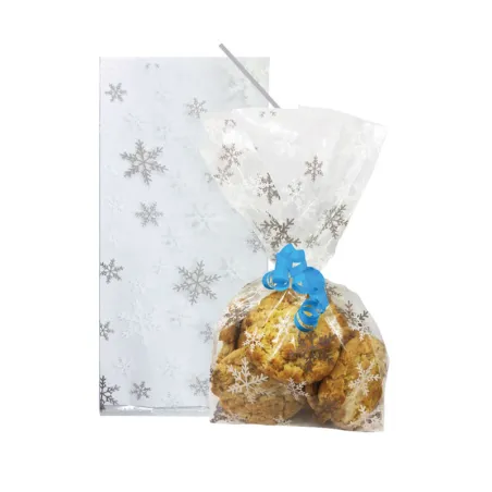 Transparent bag Snowflakes