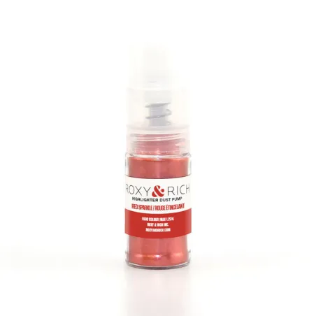 Rouge scintillant en vaporisateur à pompe 4 g