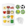 Schokoladenform Fussball Set
