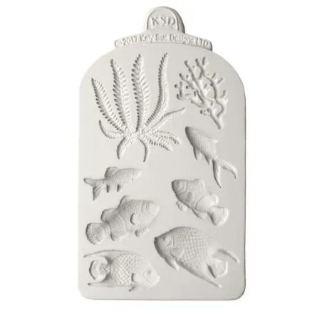 Gaufrage silicone Monde sous-marin