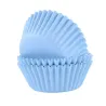 Stampi per cupcake Azzurro, 60 pezzi
