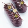 Silicone mold Eclair Twist 12 x 4 cm, 5 pieces