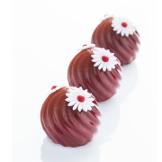 Silikonform Kugel Twist