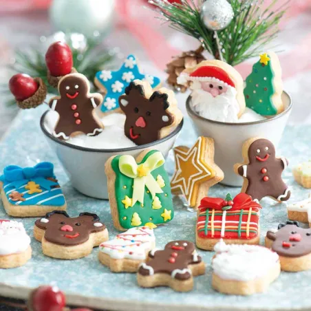 Cookie cutter set Christmas 6 pieces