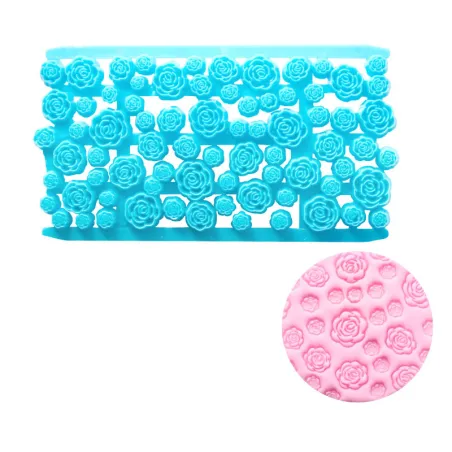 Gaufrage fondant Roses pour de superbes décorations de gâteaux et de cupcakes
