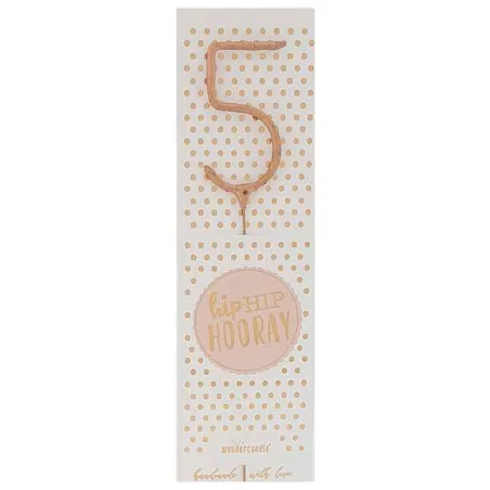 Sparkler 5 Rose Gold per compleanni, anniversari e altre occasioni