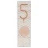 Sparkler 5 Rose Gold per compleanni, anniversari e altre occasioni