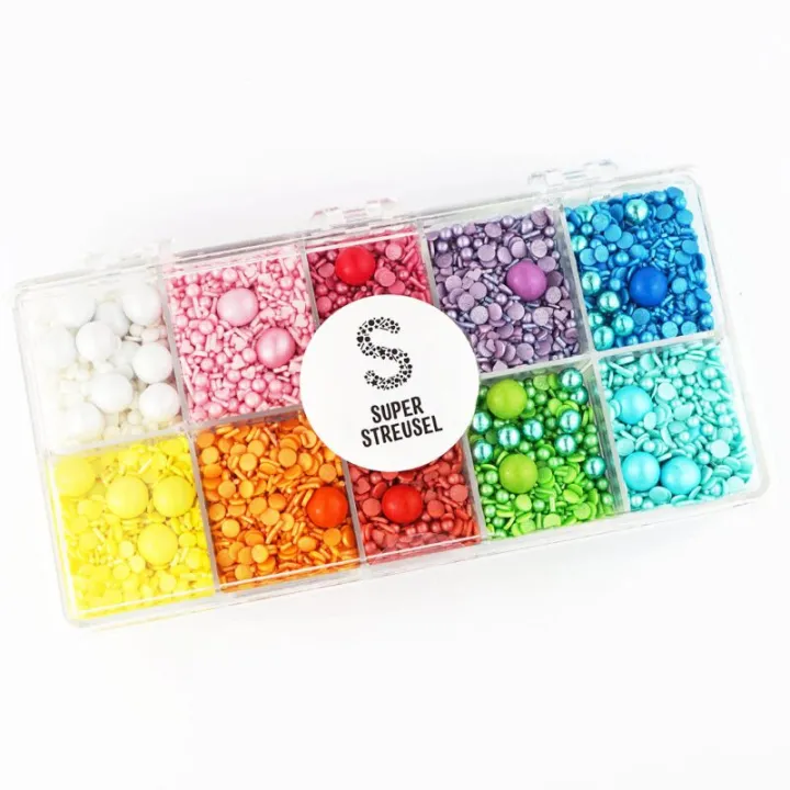 Super Streusel SuperBox Regenbogen, 250 g