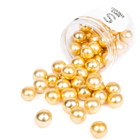 Super Streusel Knusperkugeln XL Gold, 130 g