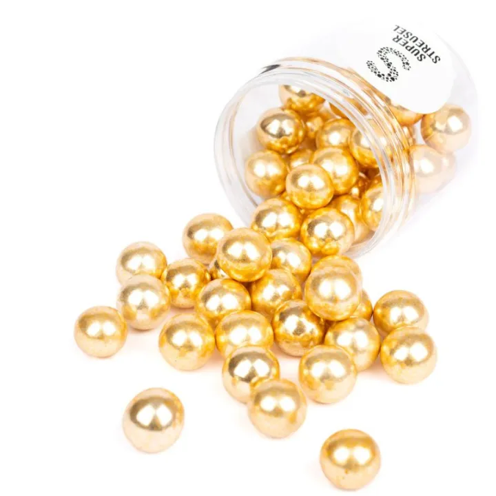 Super Streusel Palline Croccanti XL Gold, 130 g