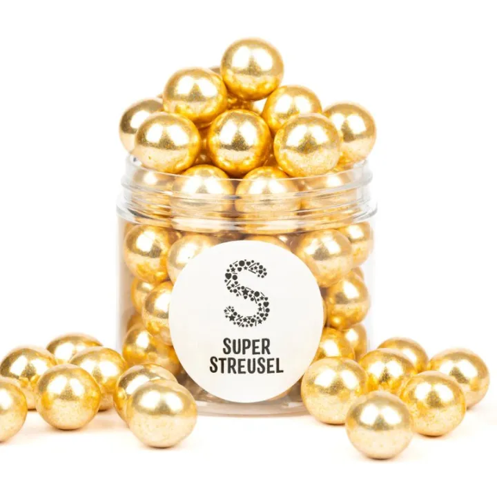 Super Streusel Crispy Balls XL Gold, 130 g