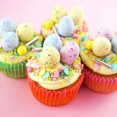 Super sprinkles Easter eggs pastel