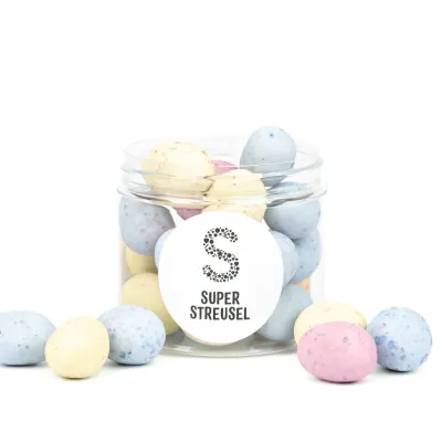 Super sprinkles Easter eggs pastel