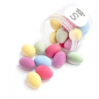 Super Streusel Ostereier bunt