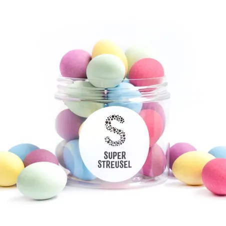 Super sprinkles Easter eggs colorful