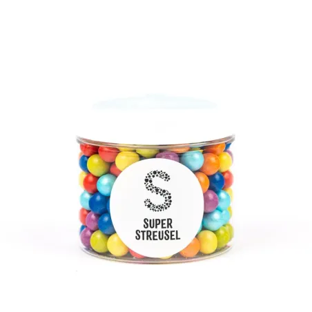 Super Streusel perles de chocolat arc-en-ciel, 180 g
