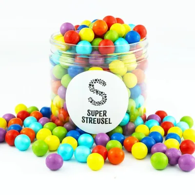 Super Streusel Schokoperlen Regenbogen, 180 g