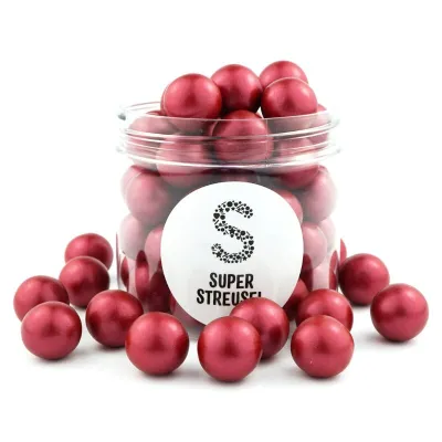 Super Streusel Palline Croccanti XL Bordeaux, 130 g