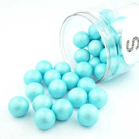 Super crumble crispy balls XL light blue, 130 g