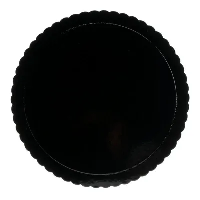 Tortenplatte Schwarz Ø 30 cm