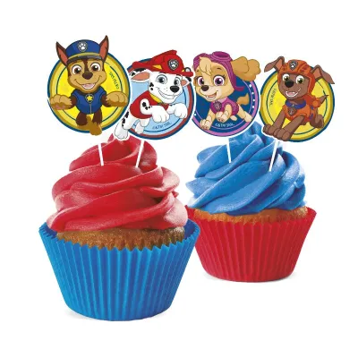 Cake Topper Paw Patrol, 16 Stück